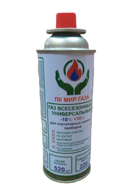Баллон газовый «ПК Мир Газа»